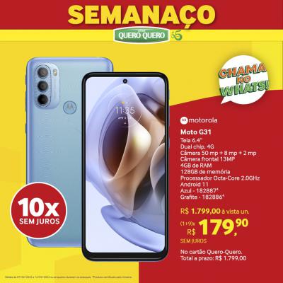 ComeÃ§a nesta segunda feira (7) o SemanaÃ§o das Lojas Quero Quero