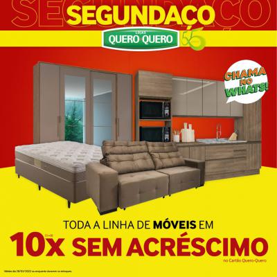 Tem segundaÃ§o (28) nas Lojas Quero Quero Laranjeiras do Sul e Nova Laranjeiras 
