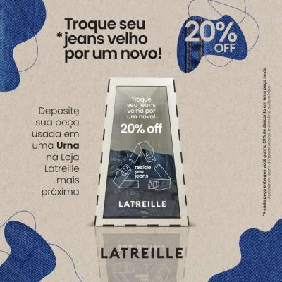 Jeans usado na Latreille Laranjeiras vale um super desconto 