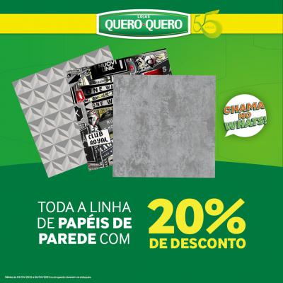PromoÃ§Ã£o sÃ³ atÃ© Quarta (6) Lojas Quero Quero Laranjeiras e Nova Laranjeiras 