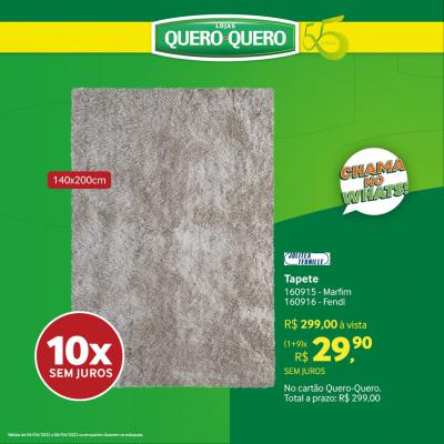 PromoÃ§Ã£o sÃ³ atÃ© Quarta (6) Lojas Quero Quero Laranjeiras e Nova Laranjeiras 