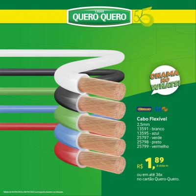 PromoÃ§Ã£o sÃ³ atÃ© Quarta (6) Lojas Quero Quero Laranjeiras e Nova Laranjeiras 