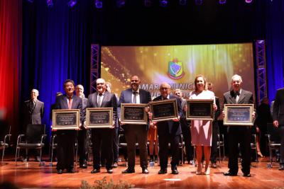 Em solenidade especial, CÃ¢mara de Vereadores de LS entrega seis tÃ­tulos de CidadÃ£o HonorÃ¡rio