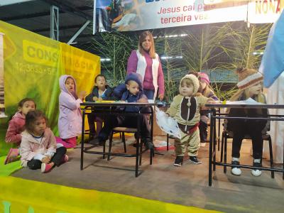 ProcissÃ£o Luminosa em Laranjeiras do Sul reuniu mais de 5 mil FiÃ©is