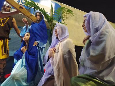 ProcissÃ£o Luminosa em Laranjeiras do Sul reuniu mais de 5 mil FiÃ©is
