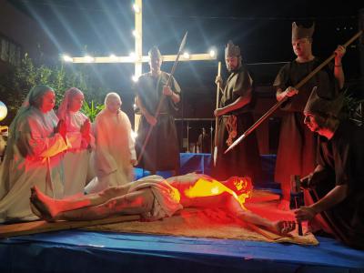 ProcissÃ£o Luminosa em Laranjeiras do Sul reuniu mais de 5 mil FiÃ©is