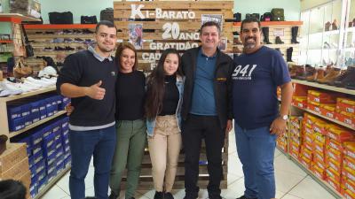 Loja Ki Barato em Rio Bonito do IguaÃ§u comemora 20 anos 