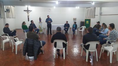 ReuniÃ£o Define EsboÃ§o da ProgramaÃ§Ã£o da Festa em Louvor a Padroeira Sant'Ana