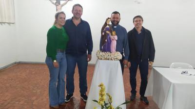 ReuniÃ£o Define EsboÃ§o da ProgramaÃ§Ã£o da Festa em Louvor a Padroeira Sant'Ana