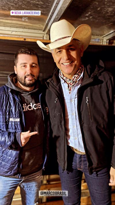Marco Brasil Ditou o Ritmo do Ãºltimo dia do Rodeio no AniversÃ¡rio de Nova Laranjeiras