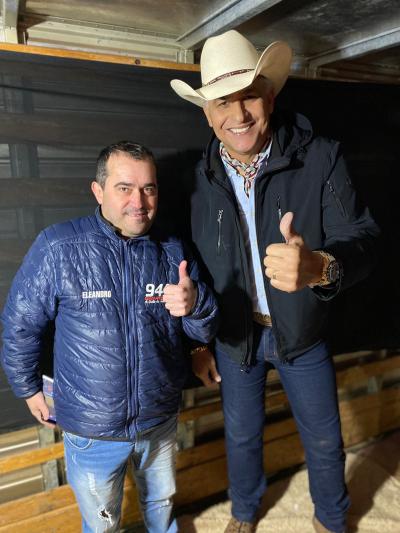 Marco Brasil Ditou o Ritmo do último dia do Rodeio no Aniversário de Nova Laranjeiras