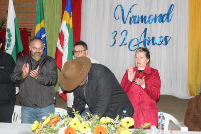 No AniversÃ¡rio de 32 anos do Virmond, Prefeito Neimar anuncia mais de 4 milhÃµes de Investimentos