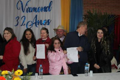 No AniversÃ¡rio de 32 anos do Virmond, Prefeito Neimar anuncia mais de 4 milhÃµes de Investimentos