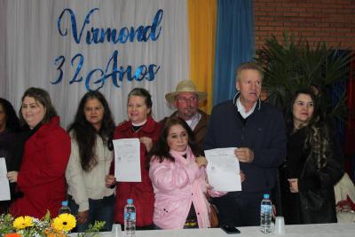 No AniversÃ¡rio de 32 anos do Virmond, Prefeito Neimar anuncia mais de 4 milhÃµes de Investimentos