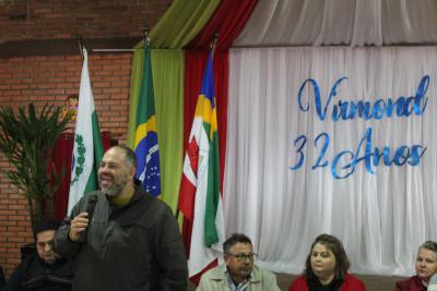No AniversÃ¡rio de 32 anos do Virmond, Prefeito Neimar anuncia mais de 4 milhÃµes de Investimentos