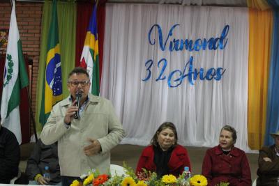 No AniversÃ¡rio de 32 anos do Virmond, Prefeito Neimar anuncia mais de 4 milhÃµes de Investimentos