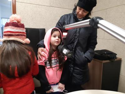 Alunos da Escola AluÃ­sio Maier visitaram a Campo Aberto FM