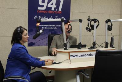 Campo Aberto FM recebeu a Visita do Conceituado Palestrante José Luiz Nicolelis 