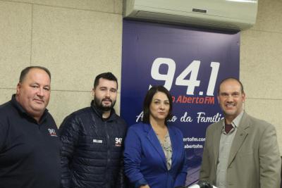 Campo Aberto FM recebeu a Visita do Conceituado Palestrante JosÃ© Luiz Nicolelis 