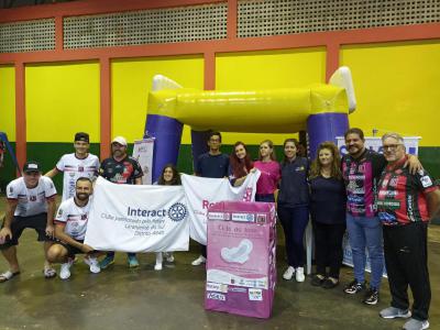 Rotaract Clube de Laranjeiras do Sul Apresenta balanÃ§o da Campanha Ciclo do Bem