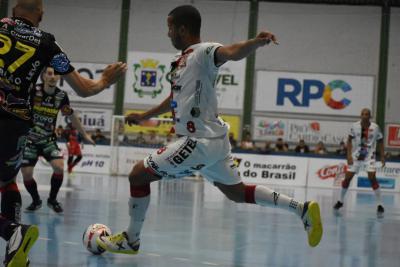 OperÃ¡rio Laranjeiras perde para Cascavel, mas permanece no G4 do Paranaense Chave Ouro de Futsal