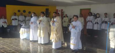 ParÃ³quia Santâ€™Ana celebrou Corpus Christi com o retorno da procissÃ£o e missa campal