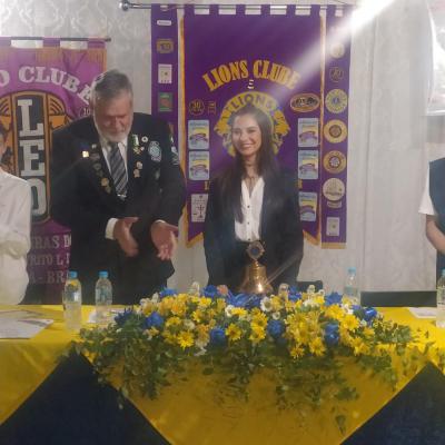 Lions e Rotary empossam novos presidentes