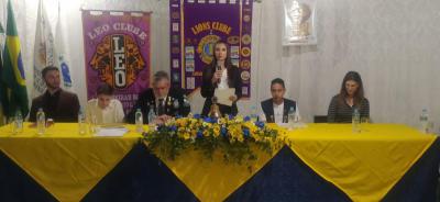 Lions e Rotary empossam novos presidentes