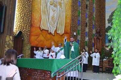Iniciaram as Novenas de SantÂ´Ana neste domingo (17)