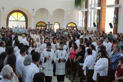Cavalgada da Padroeira Santâ€™Ana reÃºne dezenas de cavaleiros