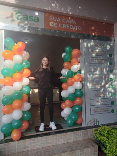 Inaugurou nesta quarta-feira (27) a CredCasa EmprÃ©stimos em Laranjeiras do Sul 