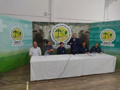 Sociedade Rural do Centro Oeste do ParanÃ¡ realiza prestaÃ§Ã£o de contas e posse da nova diretoria