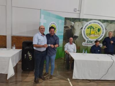 Sociedade Rural do Centro Oeste do ParanÃ¡ realiza prestaÃ§Ã£o de contas e posse da nova diretoria