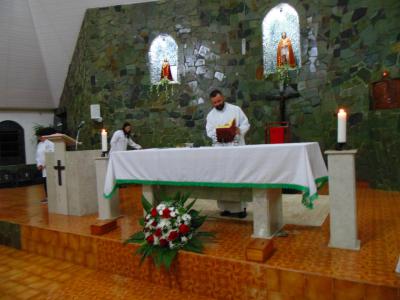 Dezenas de fiÃ©is participaram do 1Âº dia do TrÃ­duo em louvor ao Senhor Bom Jesus em Campo Mendes