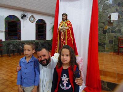 Dezenas de fiÃ©is participaram do 1Âº dia do TrÃ­duo em louvor ao Senhor Bom Jesus em Campo Mendes