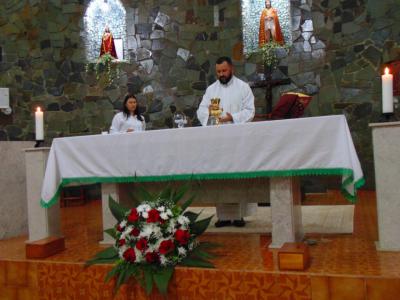 Dezenas de fiÃ©is participaram do 1Âº dia do TrÃ­duo em louvor ao Senhor Bom Jesus em Campo Mendes