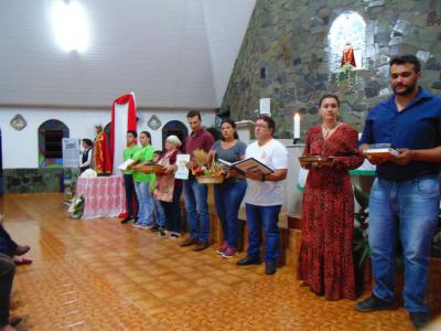 Dezenas de fiÃ©is participaram do 1Âº dia do TrÃ­duo em louvor ao Senhor Bom Jesus em Campo Mendes