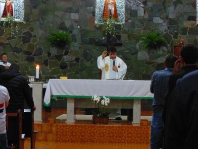 Dezenas de FiÃ©is participaram do 2Âº dia do TrÃ­duo em louvor ao Bom Jesus em Campo Mendes