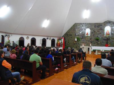Dezenas de FiÃ©is participaram do 2Âº dia do TrÃ­duo em louvor ao Bom Jesus em Campo Mendes
