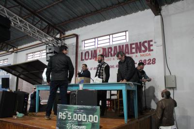 Sorteio da ContribuiÃ§Ã£o Premiada encerrou a 60Âª Festa do Senhor Bom Jesus em Campo Mendes