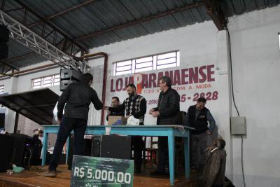 Sorteio da ContribuiÃ§Ã£o Premiada encerrou a 60Âª Festa do Senhor Bom Jesus em Campo Mendes