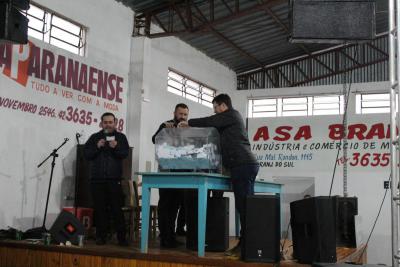 Sorteio da ContribuiÃ§Ã£o Premiada encerrou a 60Âª Festa do Senhor Bom Jesus em Campo Mendes