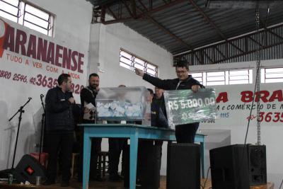 Sorteio da ContribuiÃ§Ã£o Premiada encerrou a 60Âª Festa do Senhor Bom Jesus em Campo Mendes