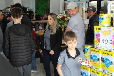 Bertoldo Materiais de ConstruÃ§Ã£o comemora um ano de sucesso em Laranjeiras do Sul 