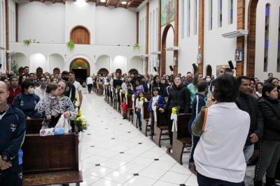 Missa De AÃ§Ã£o de GraÃ§as marcou a Abertura da Semana Nacional da Pessoa com DeficiÃªncia Intelectual e MÃºltipla em Laranjeiras do Sul 