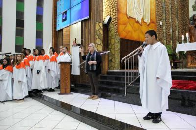 Missa De AÃ§Ã£o de GraÃ§as marcou a Abertura da Semana Nacional da Pessoa com DeficiÃªncia Intelectual e MÃºltipla em Laranjeiras do Sul 
