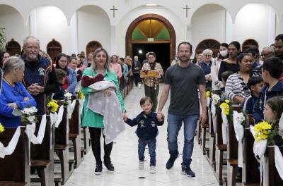 Missa De AÃ§Ã£o de GraÃ§as marcou a Abertura da Semana Nacional da Pessoa com DeficiÃªncia Intelectual e MÃºltipla em Laranjeiras do Sul 