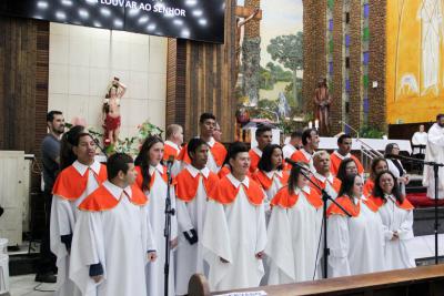 Missa De AÃ§Ã£o de GraÃ§as marcou a Abertura da Semana Nacional da Pessoa com DeficiÃªncia Intelectual e MÃºltipla em Laranjeiras do Sul 