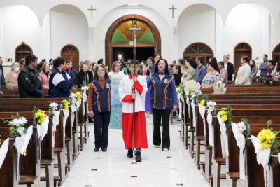 Missa De AÃ§Ã£o de GraÃ§as marcou a Abertura da Semana Nacional da Pessoa com DeficiÃªncia Intelectual e MÃºltipla em Laranjeiras do Sul 