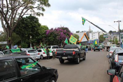 Motociata da IndependÃªncia foi realizada em Laranjeiras do Sul (07/09)